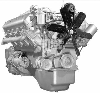 Картинка для Двигатель ЯМЗ 238М2 с КП 6 комплектации